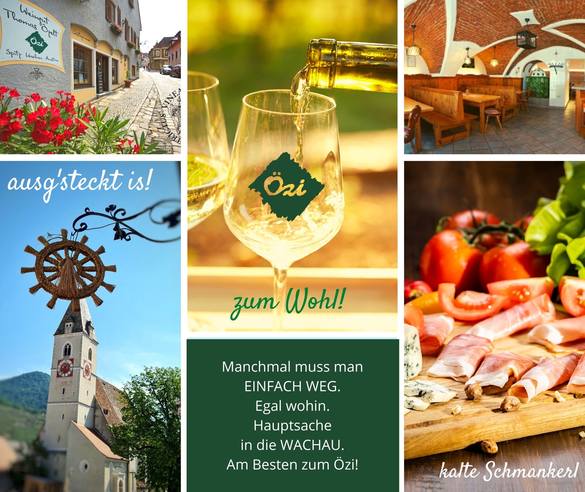 Özi's Heuriger - Weingut - Heuriger - Gästezimmer Özelt, Spitz / Wachau
